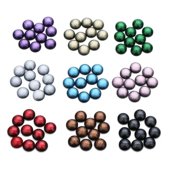 Derva kabochonai, Brown (30pcs)