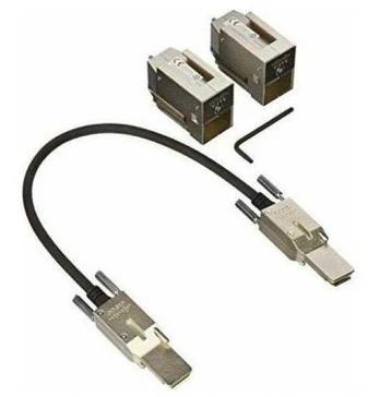 Cisco C9300L-STACK-KIT2= „InfiniBand“ / šviesolaidinis kabelis, 0,5 m, juodas, pilkas