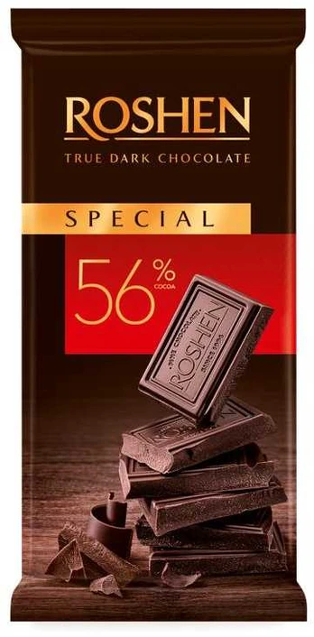 Juodasis šokoladas ROSHEN Special, 85 g