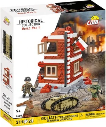 COBI Goliath Tracked Mine Warsaw Uprising (1:28 scale)