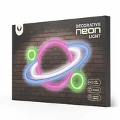 TelForceone Neoninis PLEXI LED PLANET daugiaspalvis FPNE05X Forever Light kaina