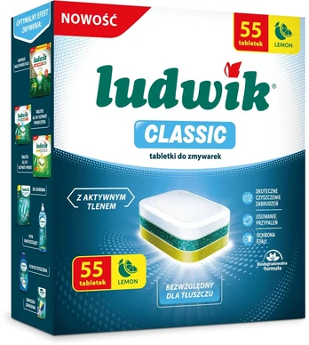 Ludwik Indaplovės tabletės Classic, 55 vnt. (HG-041521)