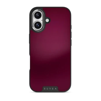 Dark Cherry - iPhone 17 Case, Elite Dark (MagSafe) / Silver
