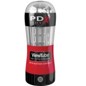 PDX ELITE - STROKER VIEWTUBE CONTROL SUCTION TRANSPARENT kaina