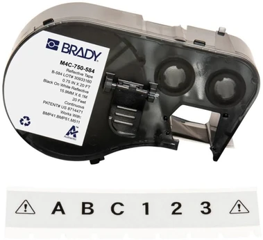 Brady BMP41/BMP51/BMP53/M511 Label Spausdintuvas Labels