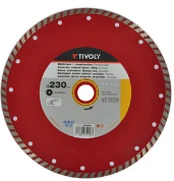 Deimantinis diskas Tivoly turbo 125x22,2mm