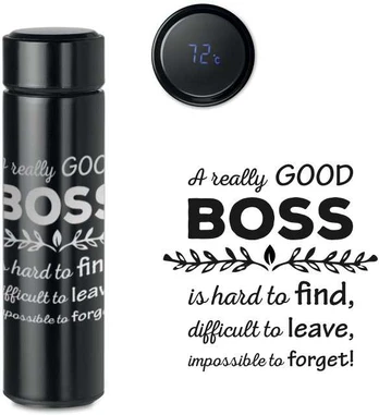 Termosas su termometru "Really good BOSS" (500ml)