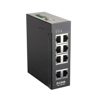 Šakotuvas D-LINK 8 prievadų nevaldomas Layer2 greitas eterneto pramoninis jungiklis