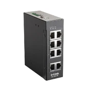 Šakotuvas D-LINK 8 prievadų nevaldomas Layer2 greitas eterneto pramoninis jungiklis kaina