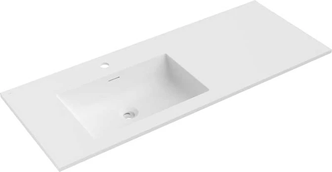 Praustuvas Mexen Otis, Left, 121 x 46,5 cm, Baltas matt