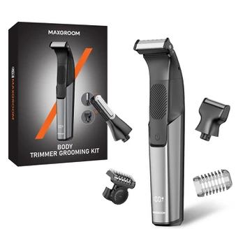 MAXGROOM M-319 multifunctional trimmer with replaceable tips - juodas