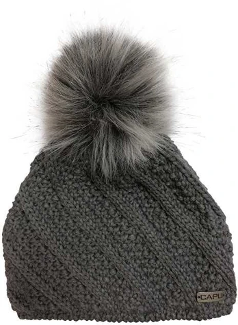 Capu Žieminė kepurė su pom-pom Pilkas 350-G