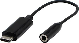 USB USB-C adapteris – 3,5 mm juodos spalvos lizdas