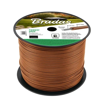 Ritė su vielute Bradas Copper Plus, 80000 cm, oranžinė