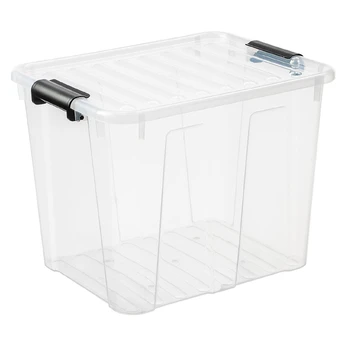Talpykla su dangteliu Plast Team Home Box 40L