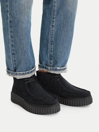 Auliniai batai Clarks Torhill Moss 26179360 Juoda
