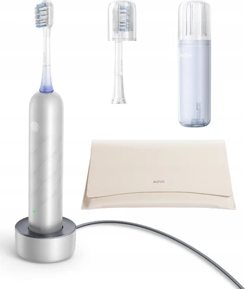 Elektrinis dantų šepetėlis/FRESH PRO Sidabrinis ATB15A S MOVA