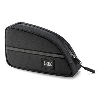 Rockbros Triangle dviračio rėmo krepšys 0,8l - juodas