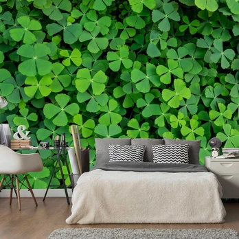 Artgeist Fototapetas - Green Clover