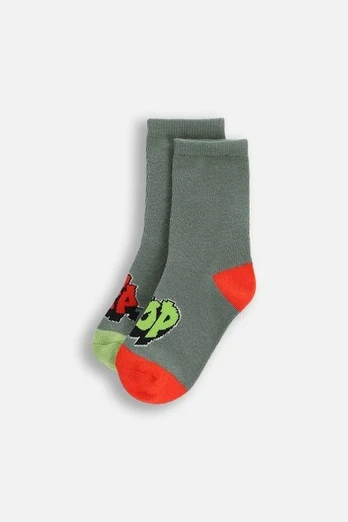 COCCODRILLO kojinės SOCKS BOY, žalios, cm