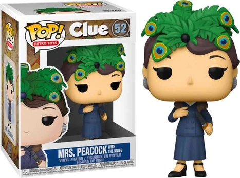 Funko POP! Clue Mrs. Peacock 52 SE