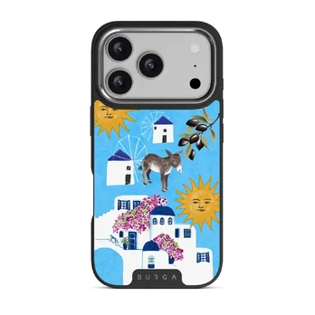 Kalimera - iPhone 17 Pro Case, Elite Dark (MagSafe) / Silver