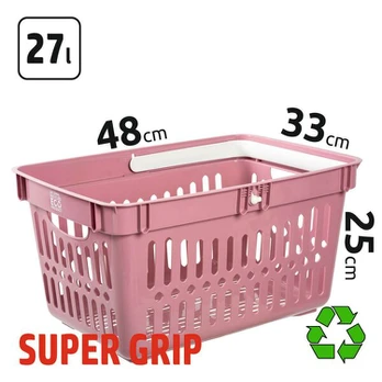 Prekybinis krepšelis SUPER GRIP, 27l