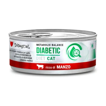DISUGUAL Diabetic kons. katėms su jautiena 85g (12)