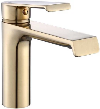 Praustuvo maišytuvas REA Hass Low, Brushed Gold