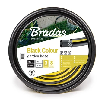 Žarna laistymui Bradas Black Colour, 25 m