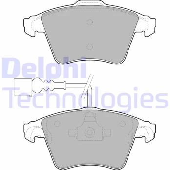 DELPHI LP1950 Brake pad set