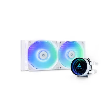 Chieftec ICEBERG 240-RGB-W (baltas)