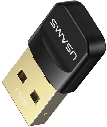 Adapteris USB Bluetooth USAMS ZB321 5.1 juoda