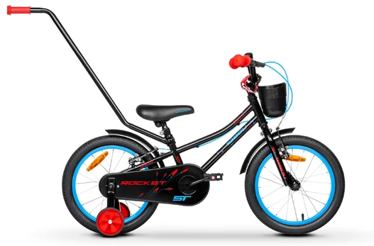 Dviratis Tabou Rocket ST 12 black-red