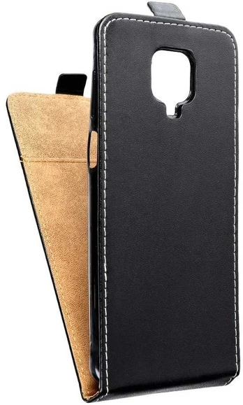 Dėklas Oem Flip Case SLIM FLEXI FRESH for XIAOMI Redmi Note 9 Pro juodas