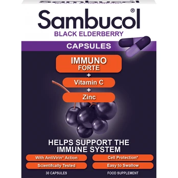 SAMBUCOL IMMUNO FORTE, 30 kaps.