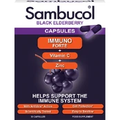 SAMBUCOL IMMUNO FORTE, 30 kaps. kaina