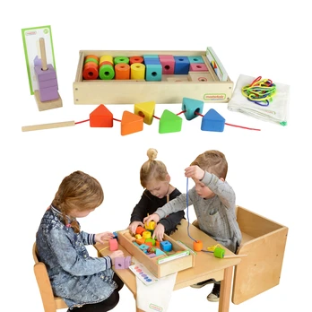 Masterkidz spalvotų nėrinių rinkinys