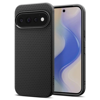 Dėklas SPIGEN LIQUID AIR GOOGLE PIXEL 11 PRO MATTE Juodas