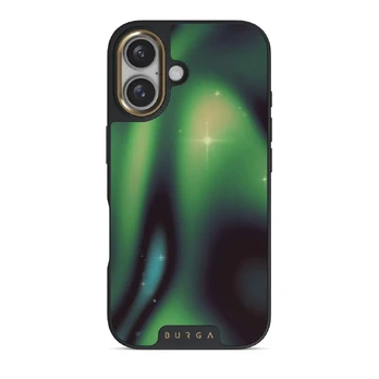 Aurora - iPhone 16 Case, Elite Dark (MagSafe) / Gold