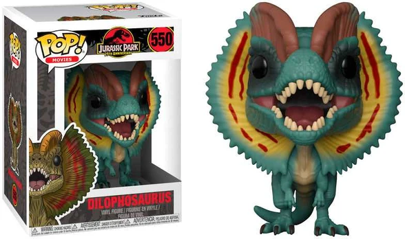 Funko POP figure Jurassic Park Dilophosaurus