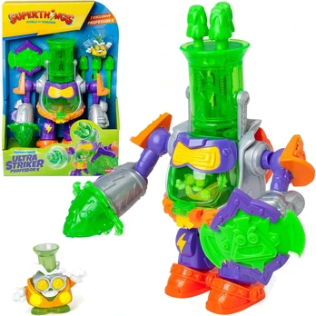 SuperZings SuperThings Ultra Striker Profesorius K robotas + figūrėlės