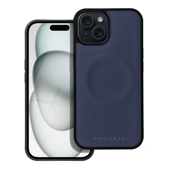 Roar Mag Morning Case - for iPhone 15 Plus navy