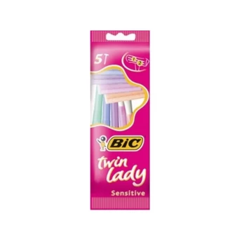 BIC skustuvai TWIN LADY, 5 vnt.