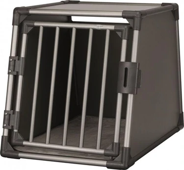 Trixie Transporter, aliuminis, M–L: 61 × 65 × 86 cm, grafitas