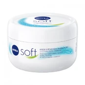 Veido kremas Nivea Soft Intense, 300 ml, moterims kaina