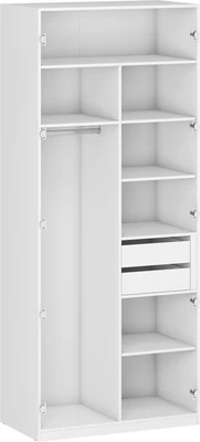Spinta Flex K5, balta, 100 cm x 54 cm x 238 cm