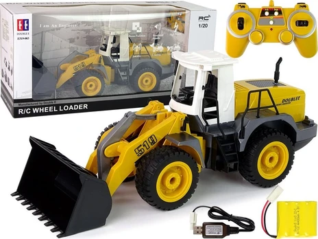 Double E Dvigubas E nuotoliniu būdu valdomas ekskavatorius R/C 1:20 kėlimo svirtis