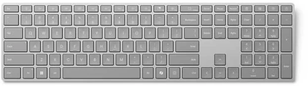 Microsoft Surface Keyboard 2 NO, pilkas