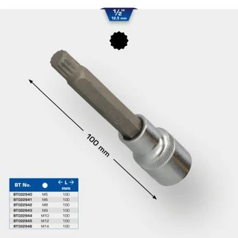 Šešiakampio lizdo komplektas KS TOOLS BT022940